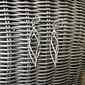 Sterling silver dangle earrings